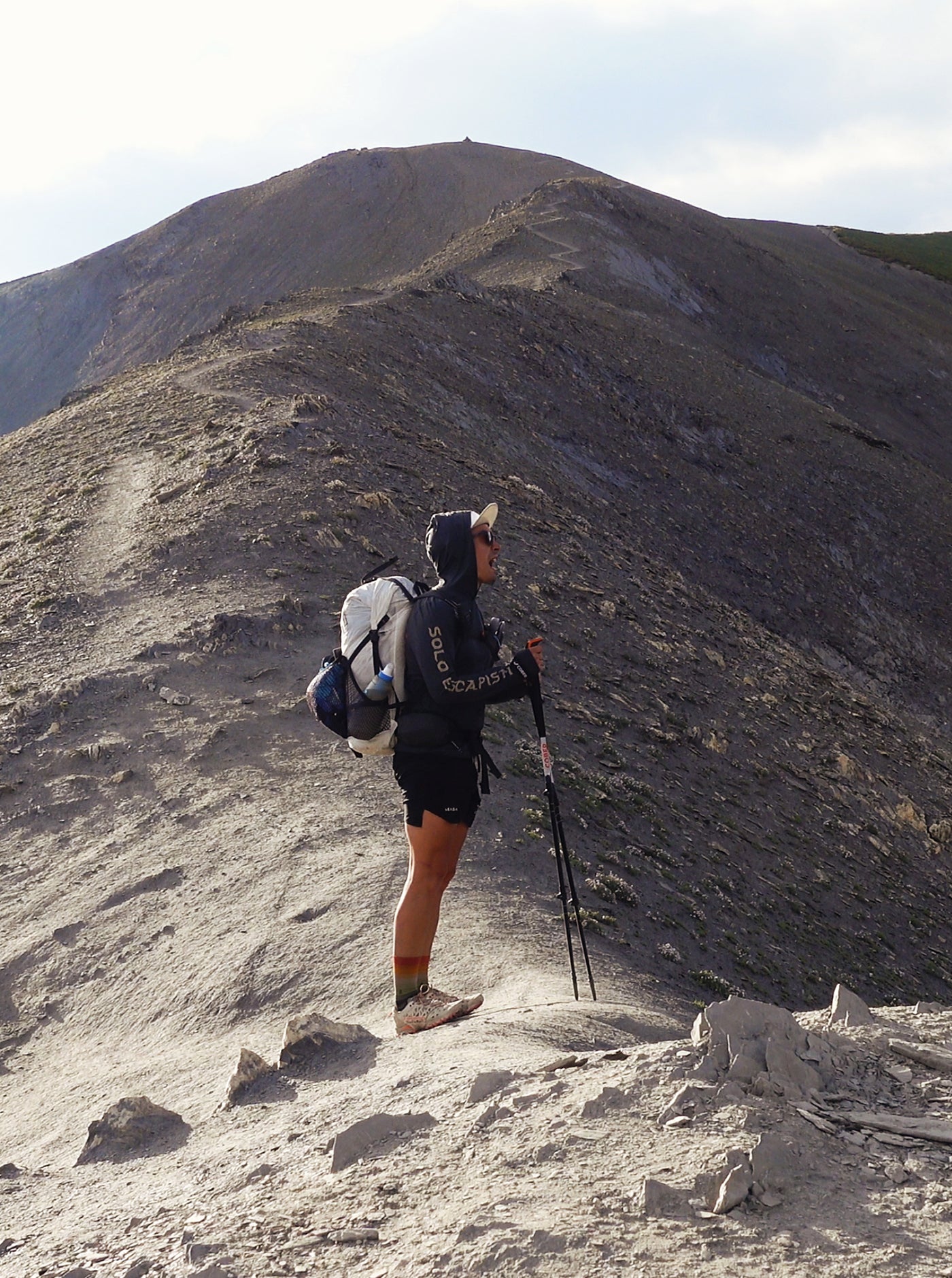 Trail T-Shirt Hoodie - Solo Escapism