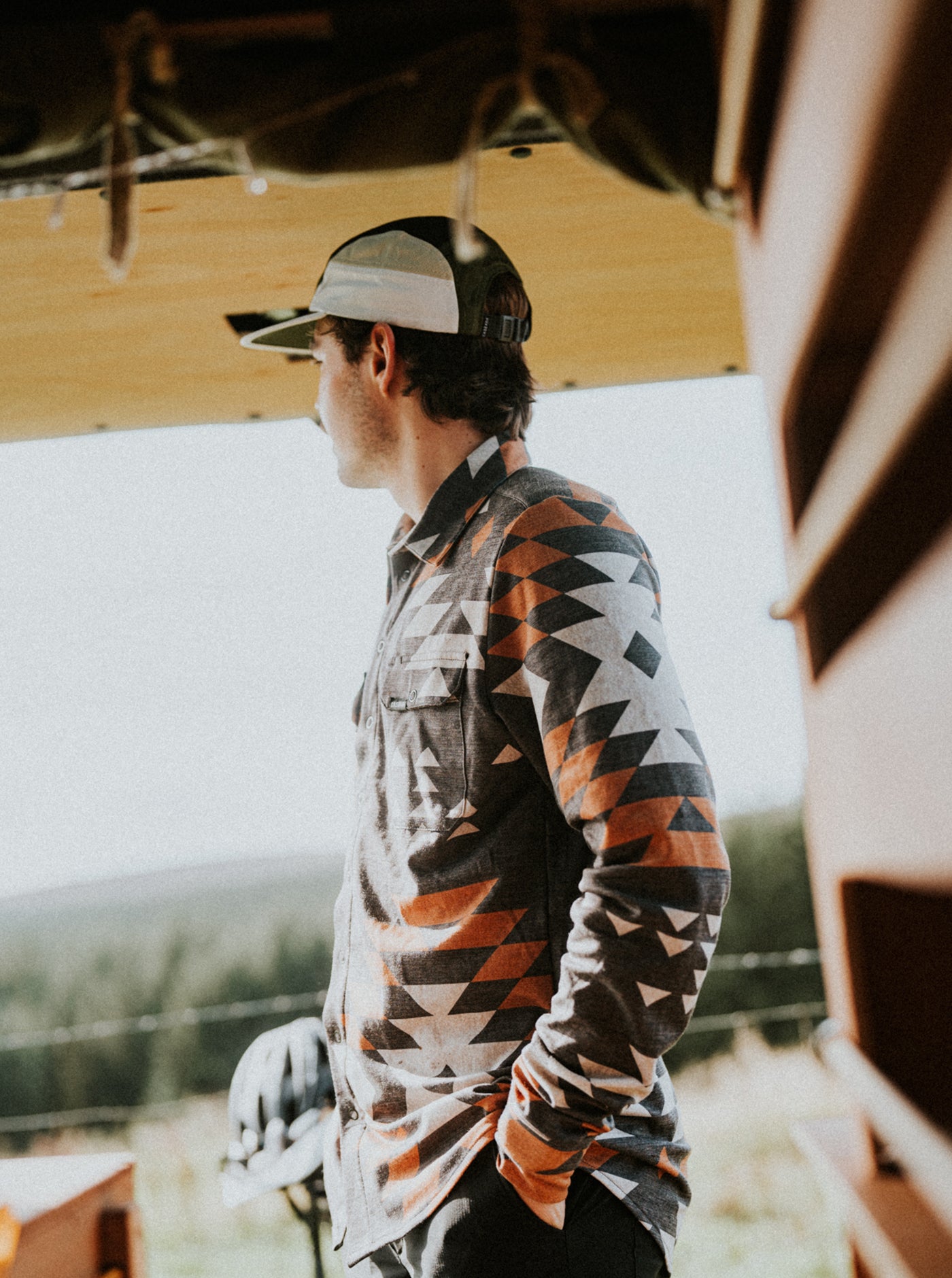 Camper Hat - Olive/Black