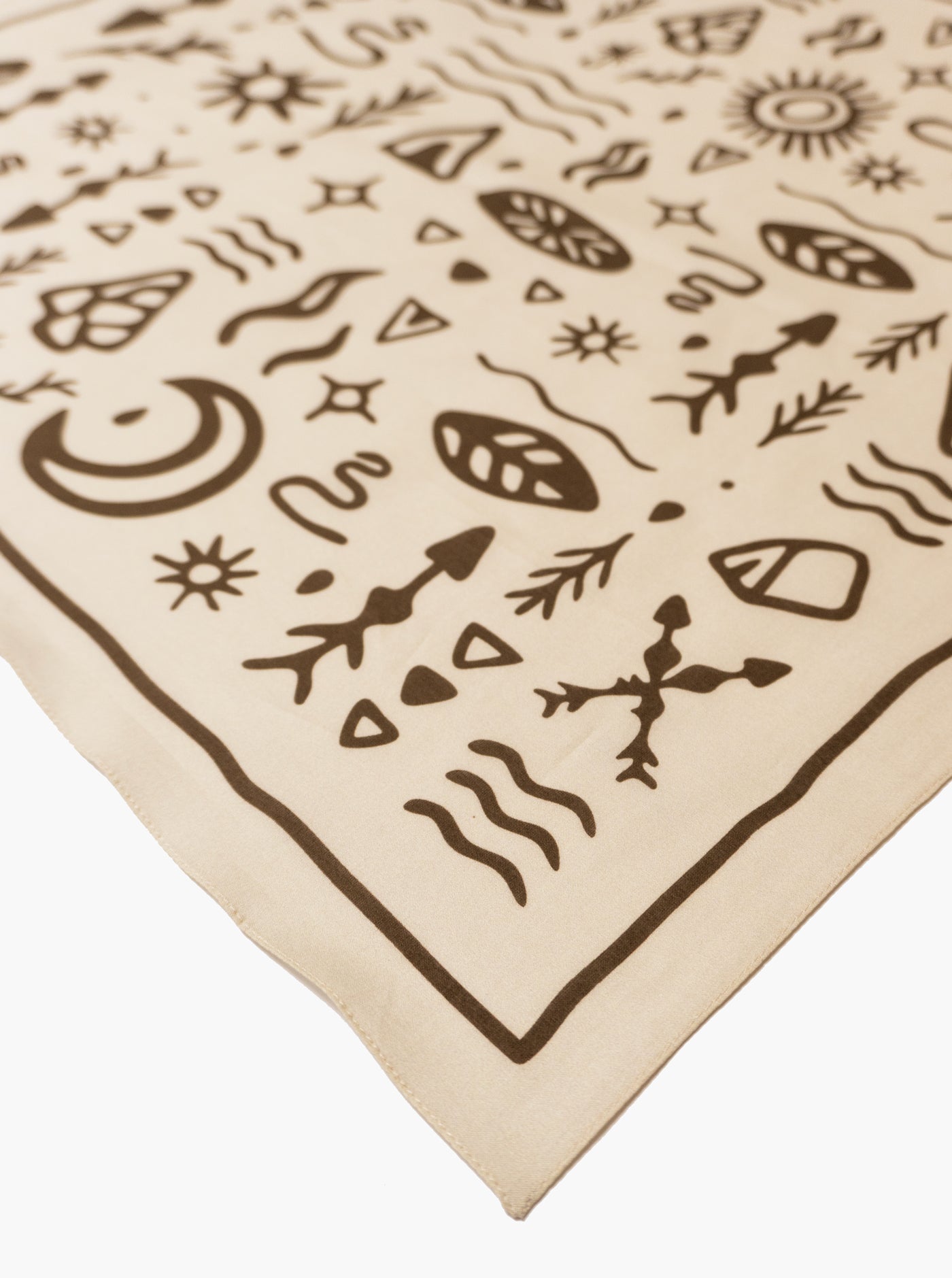 Bandana - Woodcut - Sand