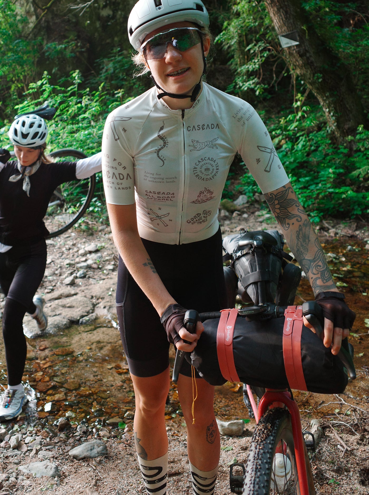 Women's Cargo Bib Shorts - Black