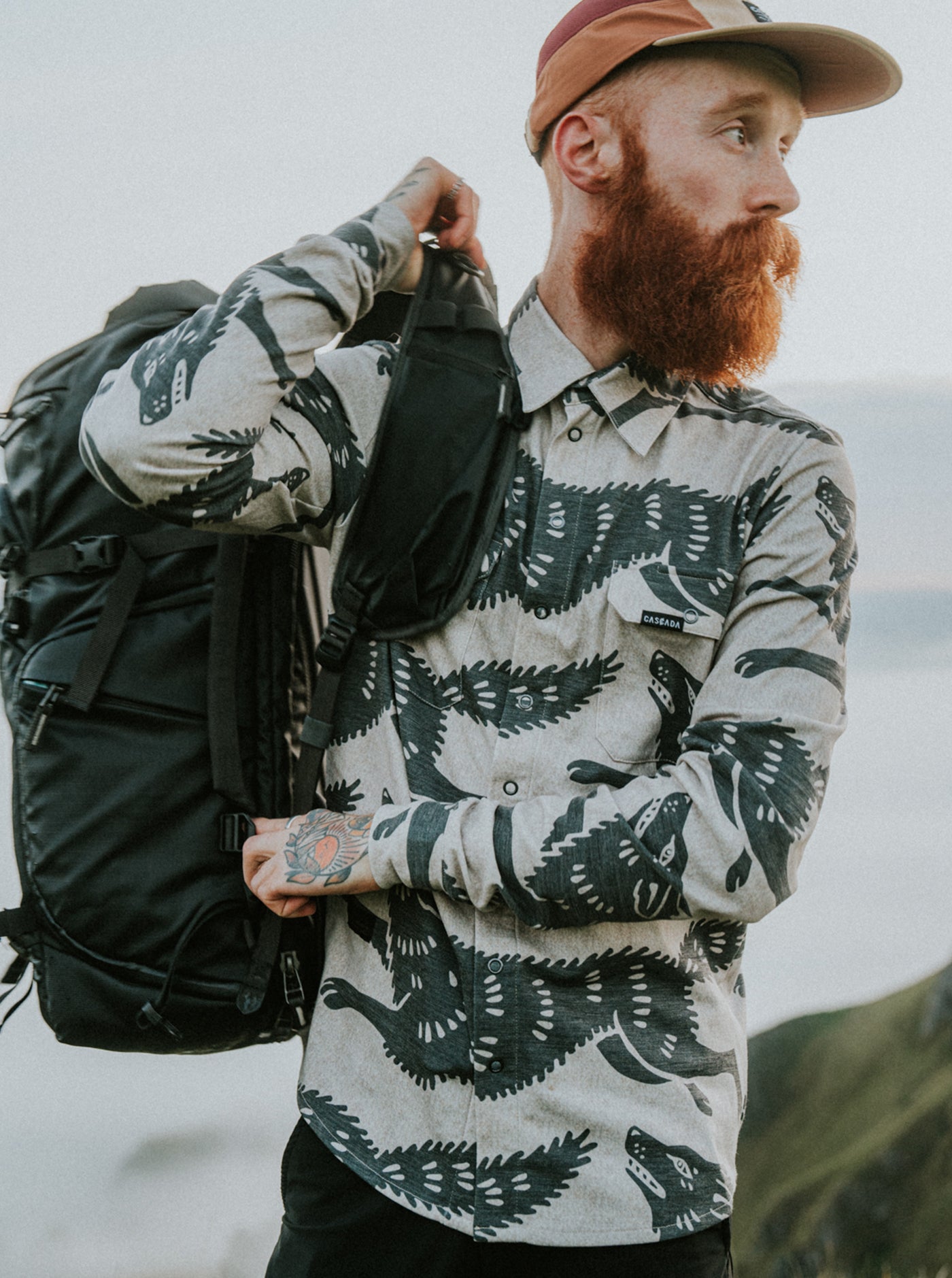 Land Outdoor Shirt - Wolfpack