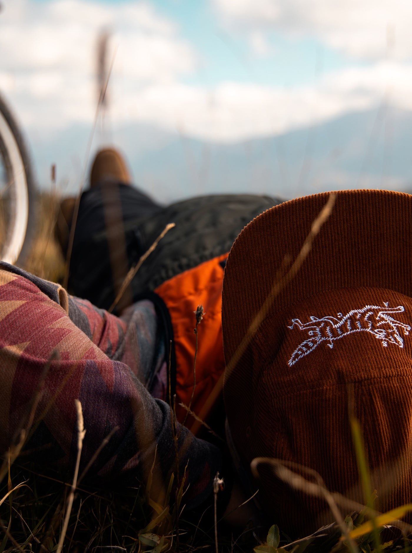 Corduroy Camper Hat - Light Rust