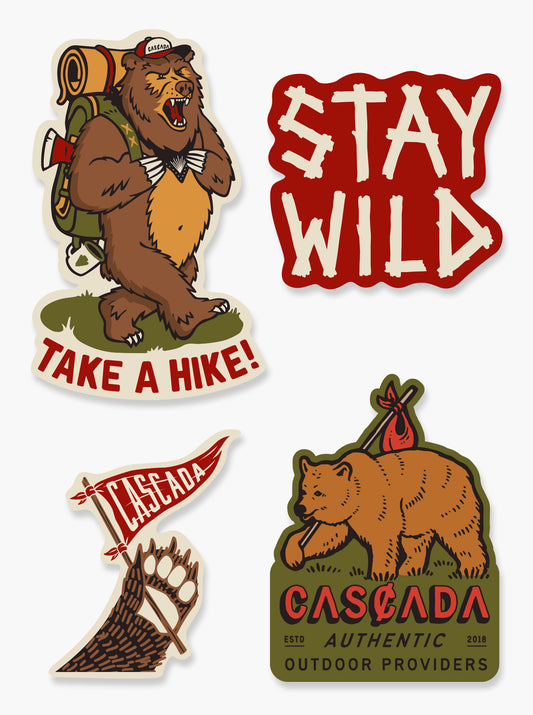 Cascada Stay Wild Sticker Set
