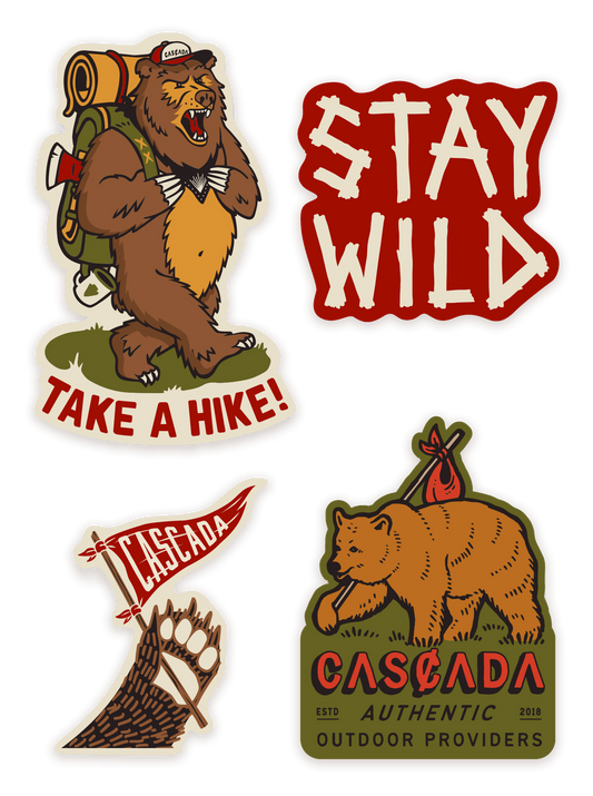 Cascada Stay Wild Sticker Set
