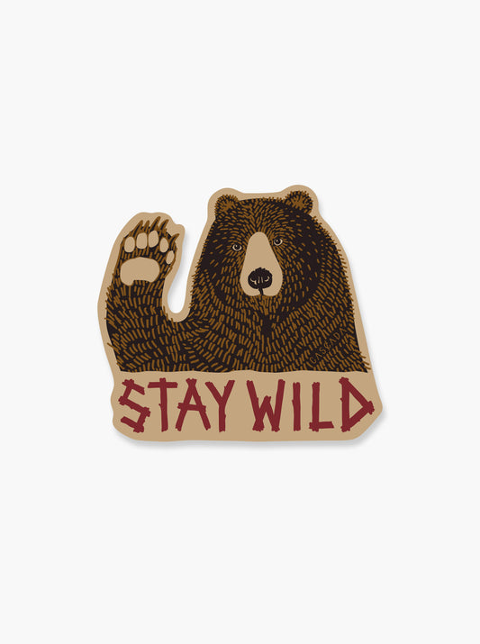 Stay Wild Sticker