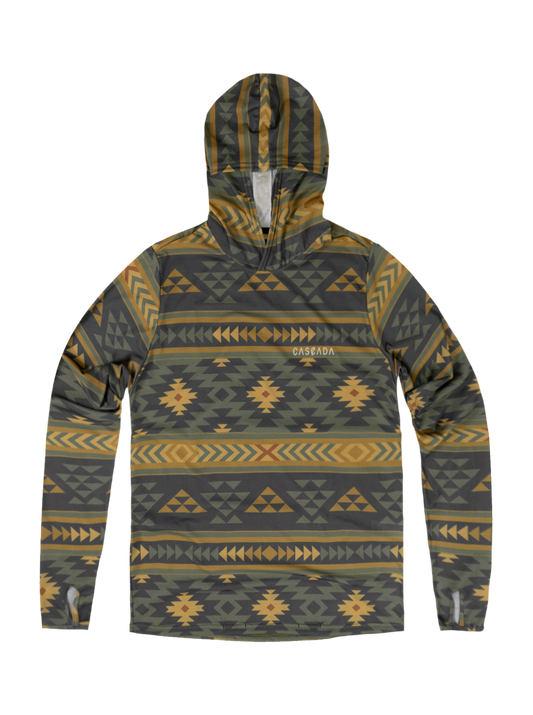 Trail T-Shirt Hoodie - Earth Sagebrush