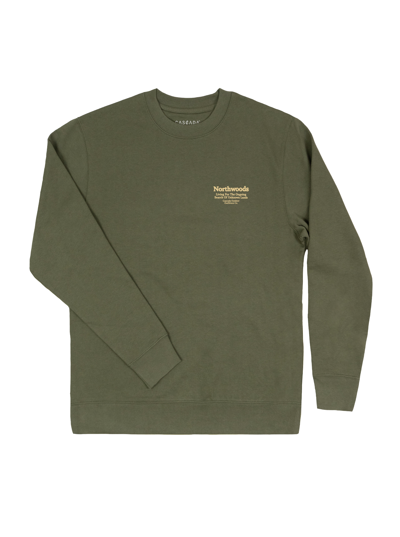Unisex Classic Crew - Northwoods - Faded Olive