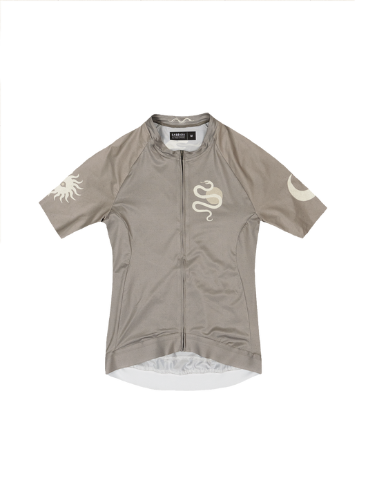 Women's Cycling Jersey - Snakebite - Stone
