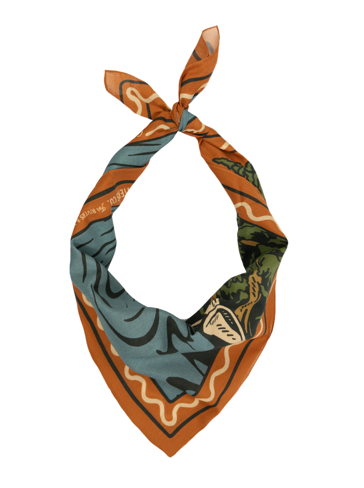 Bandana - Loyal To The Waters - Rust