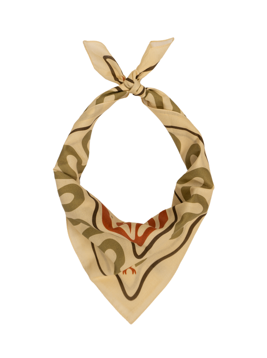 Bandana - Snakebite - Cream