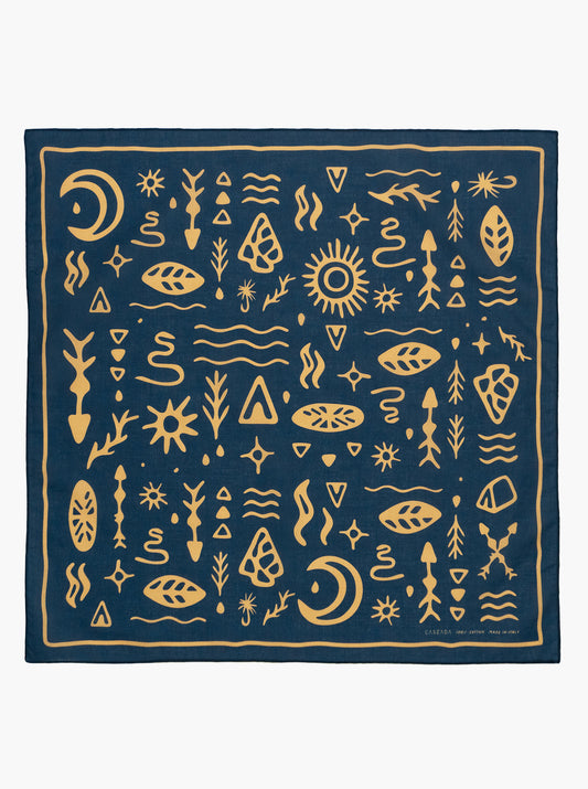 Bandana - Woodcut