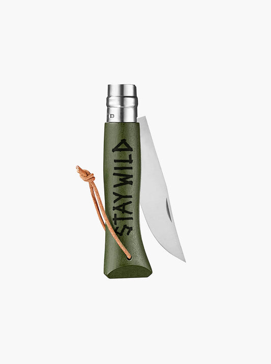 Stay Wild - Opinel N°08 - Olive