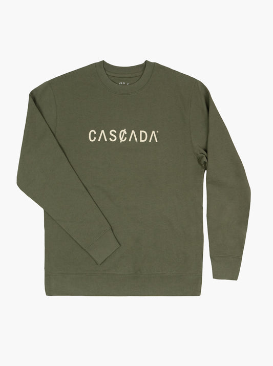 Unisex Classic Crew - Olive