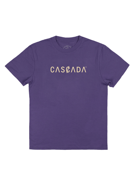 Cotton Unisex T-Shirt - Classic Logo - Purple Haze
