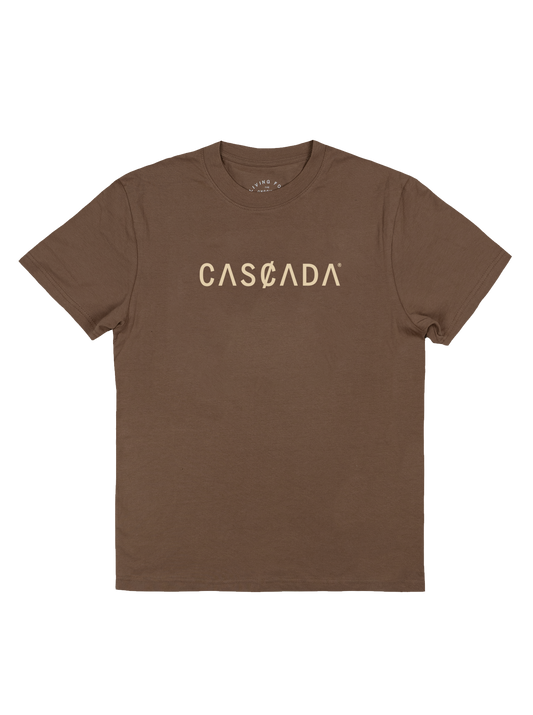 Cotton Unisex T-Shirt - Classic Logo - Dark Brown