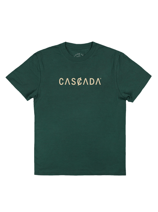 Cotton Unisex T-Shirt - Classic Logo - Forest Green