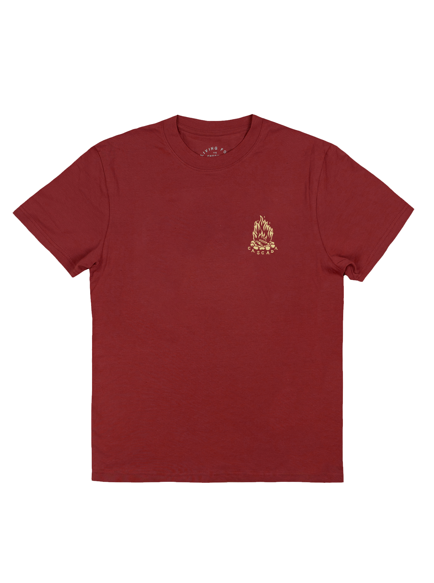 Cotton Unisex T-Shirt - Campfire - Wild Raspberry