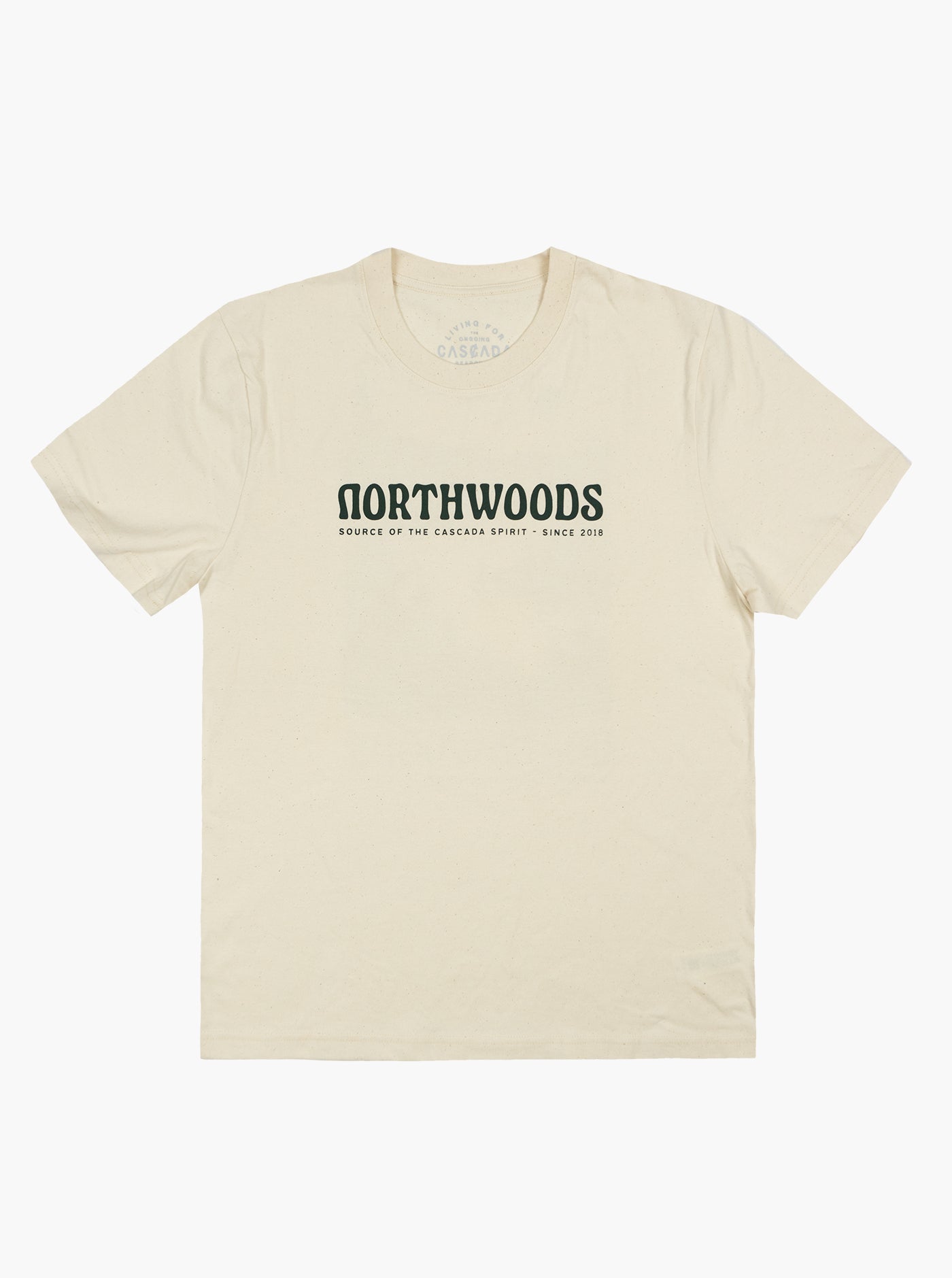 Cotton Unisex T-Shirt - Northwoods - Off White