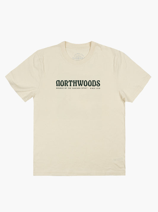 Cotton Unisex T-Shirt - Northwoods - Off White