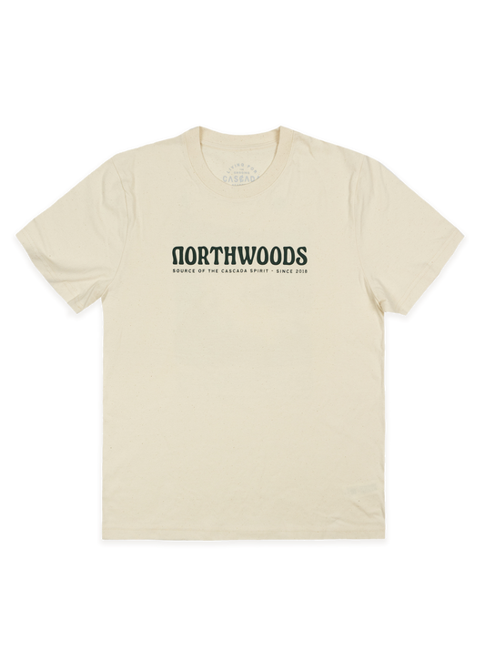 Cotton Unisex T-Shirt - Northwoods - Off White