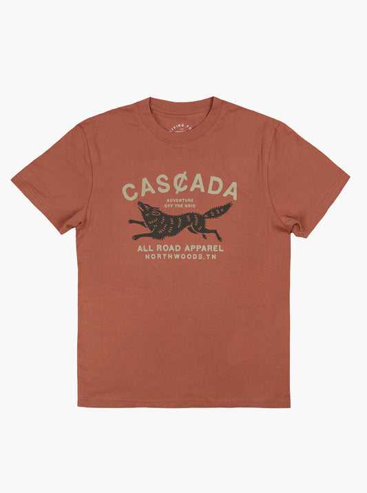 Cotton Unisex T-Shirt - Off The Grid - Burnt Sienna