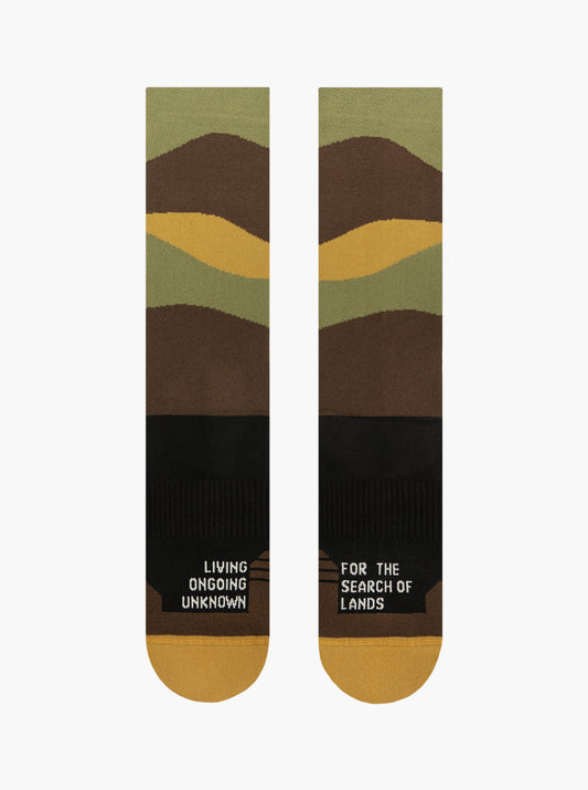 Cross Socks - Farlands Brown