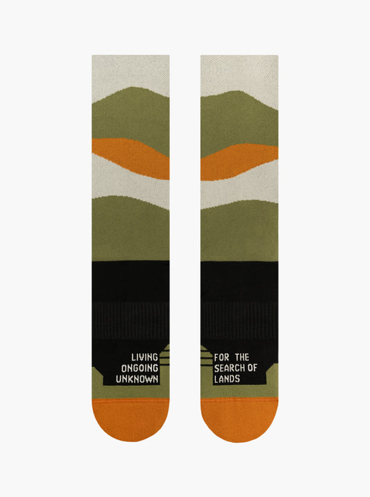 Cross Socks - Farlands Olive