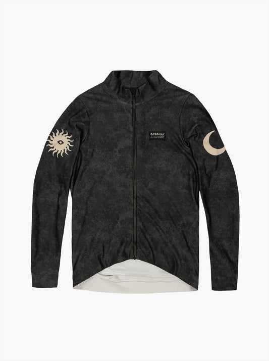 Cycling Long Sleeve Jersey - Haze Black