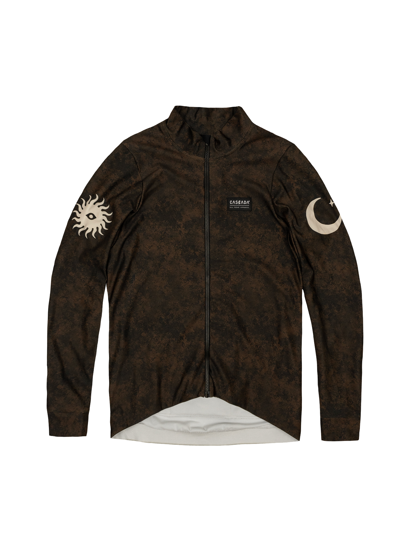 Cycling Long Sleeve Jersey - Haze Brown