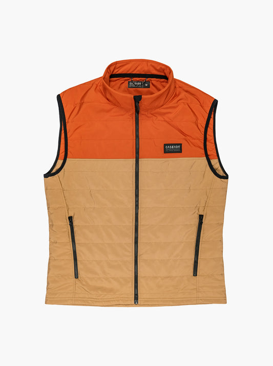Guide Ultralight Vest - Orange / Dark Tan
