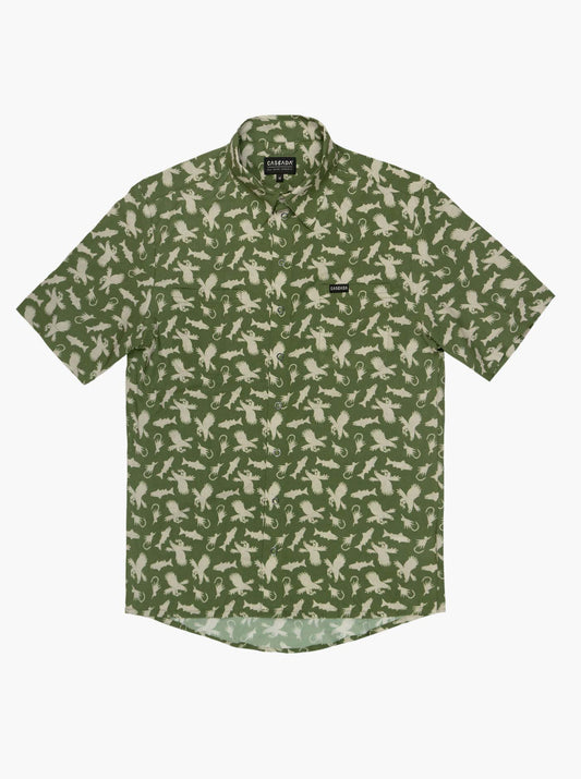 Howling Button Up Shirt - Loyal To The Waters