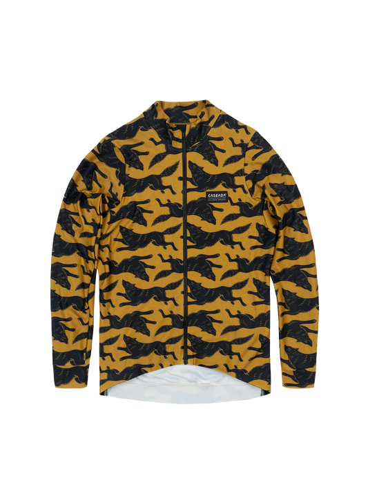 Cycling Long Sleeve Jersey - Wolfpack