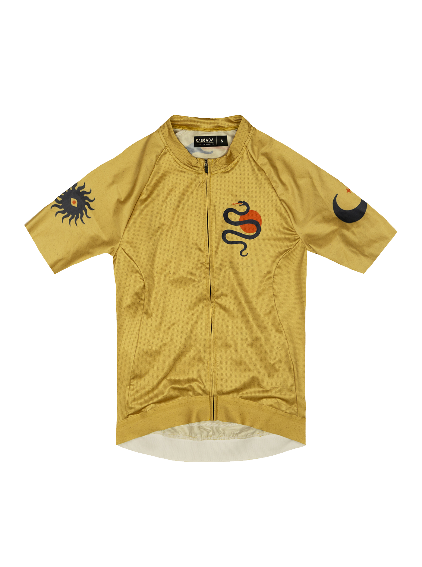 Cycling Jersey - Snakebite - Honey Gold
