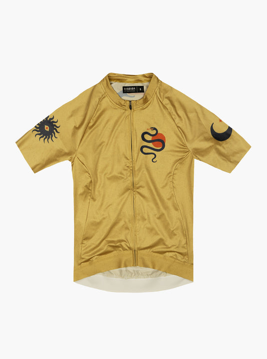 Cycling Jersey - Snakebite - Honey Gold
