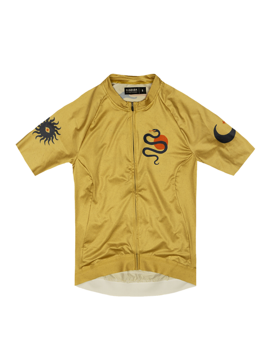 Cycling Jersey - Snakebite - Honey Gold