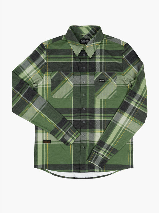 Land Outdoor Shirt - Evergreen Plaid