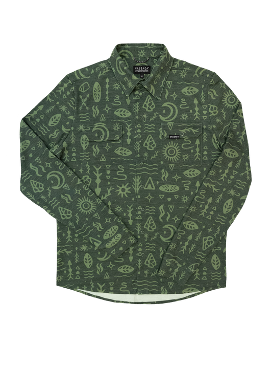 Land Outdoor Shirt - Woodcut