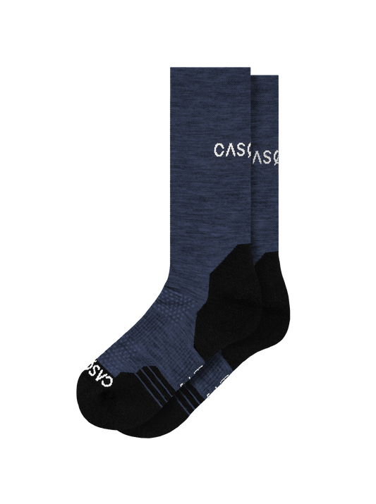 Merino Cross Socks Regular - Blue Slate