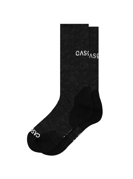 Merino Cross Socks Regular - Heather Black