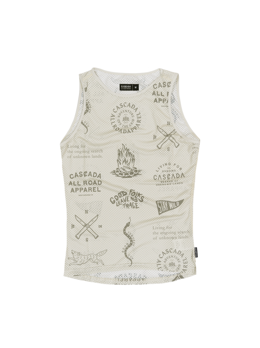 Mesh Base Layer Sleeveless - Crew Kit - Sand