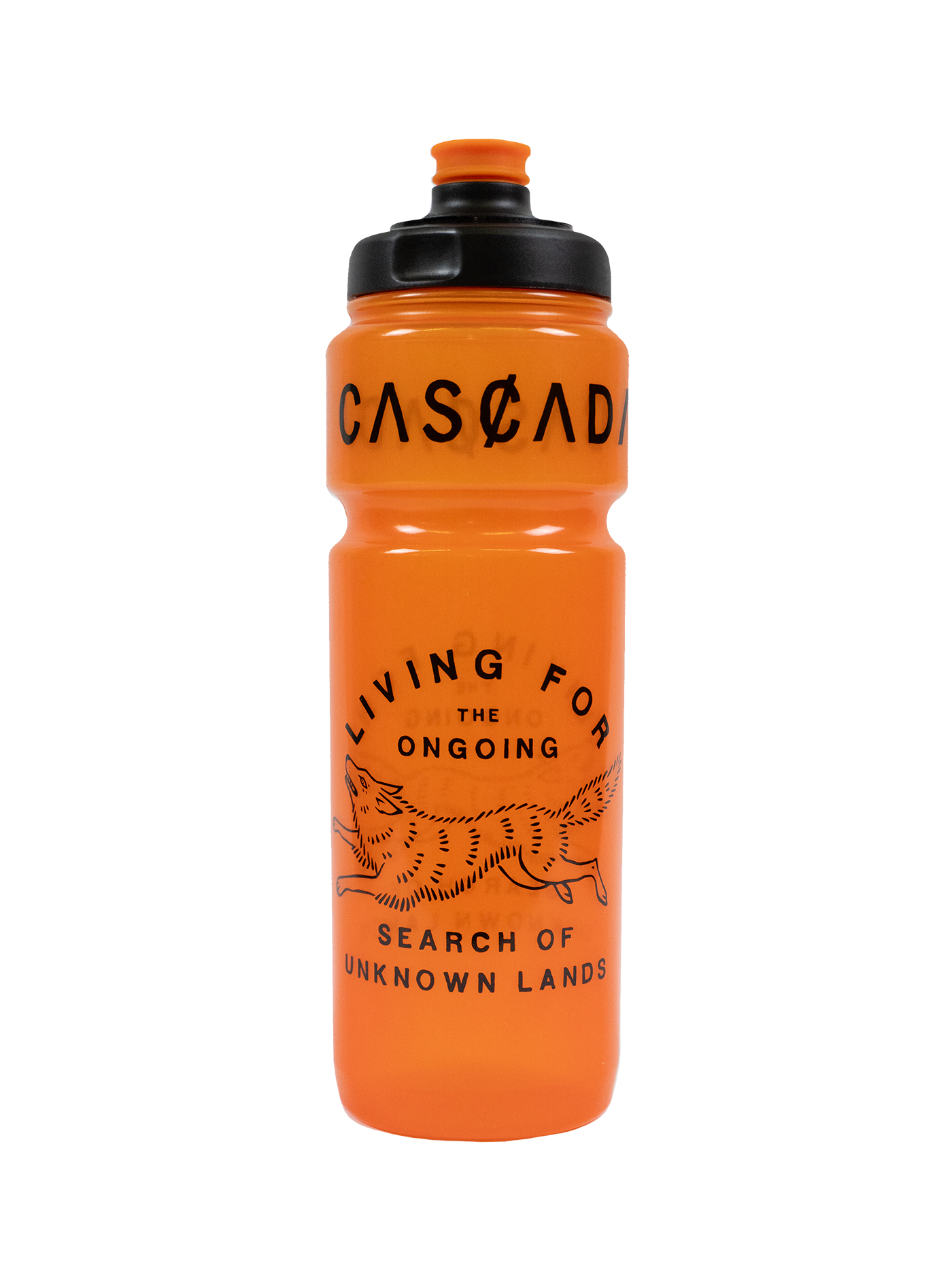 Signature Bidon - Transparent Orange