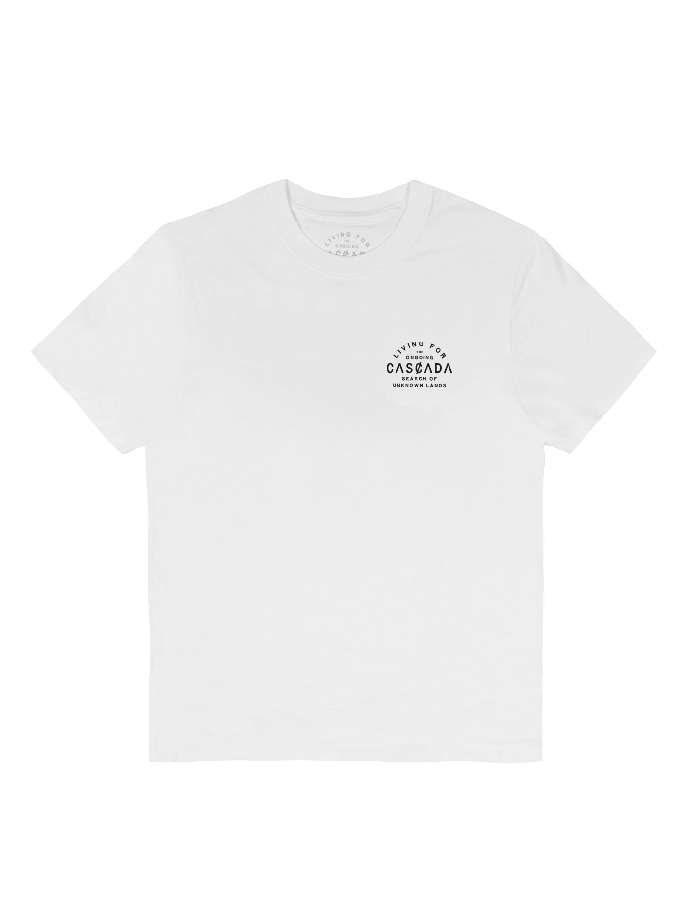 Cotton Unisex T-Shirt - Signature Wolf - White