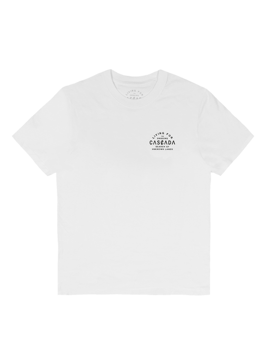 Cotton Unisex T-Shirt - Signature Wolf - White