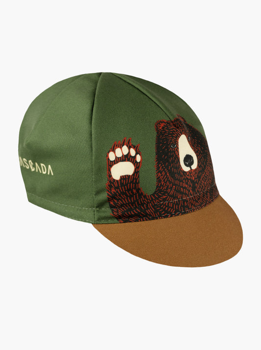 Cycling Cap - Stay Wild - Forest Green