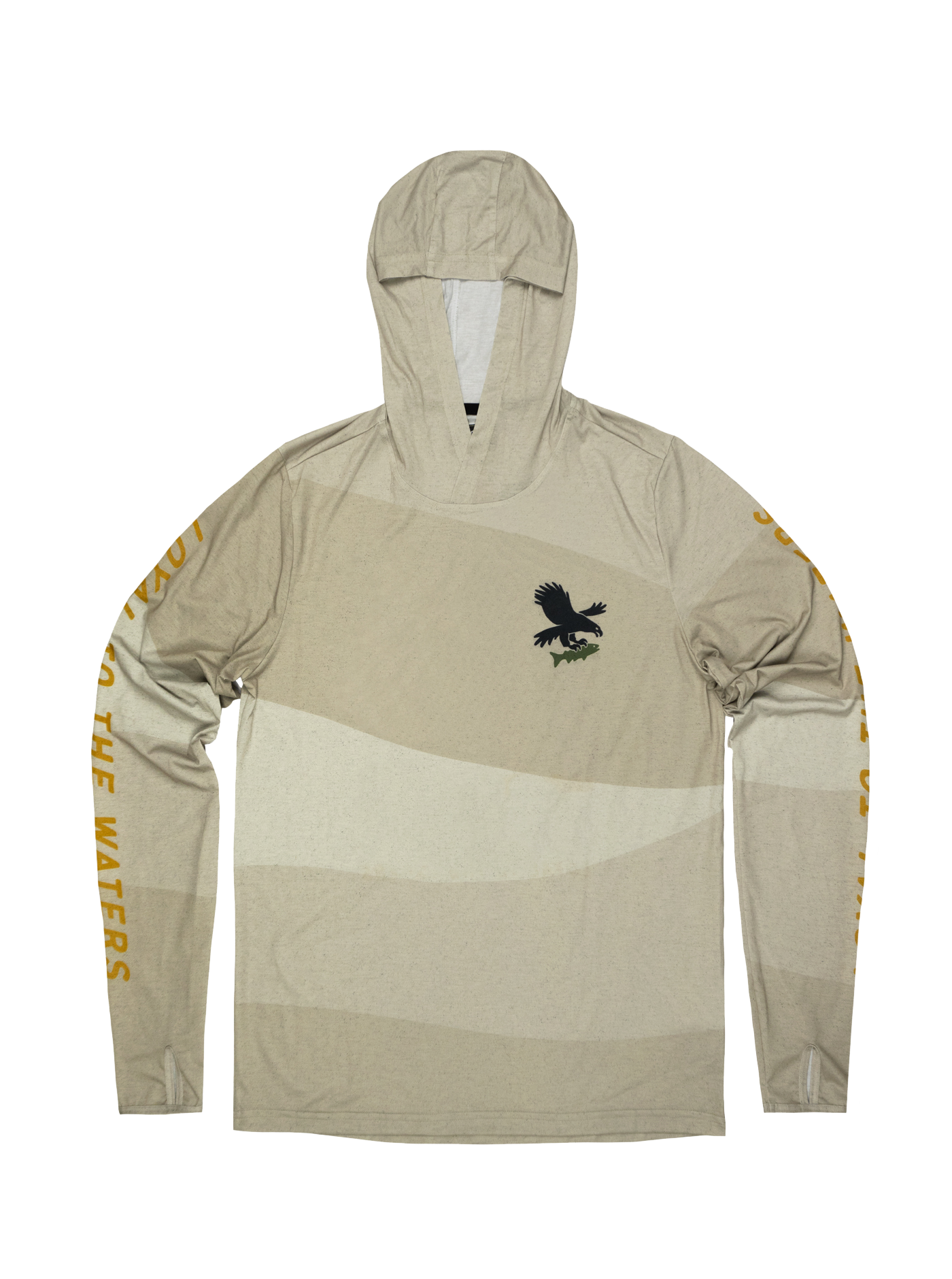 Trail T-Shirt Hoodie - Loyal To The Waters