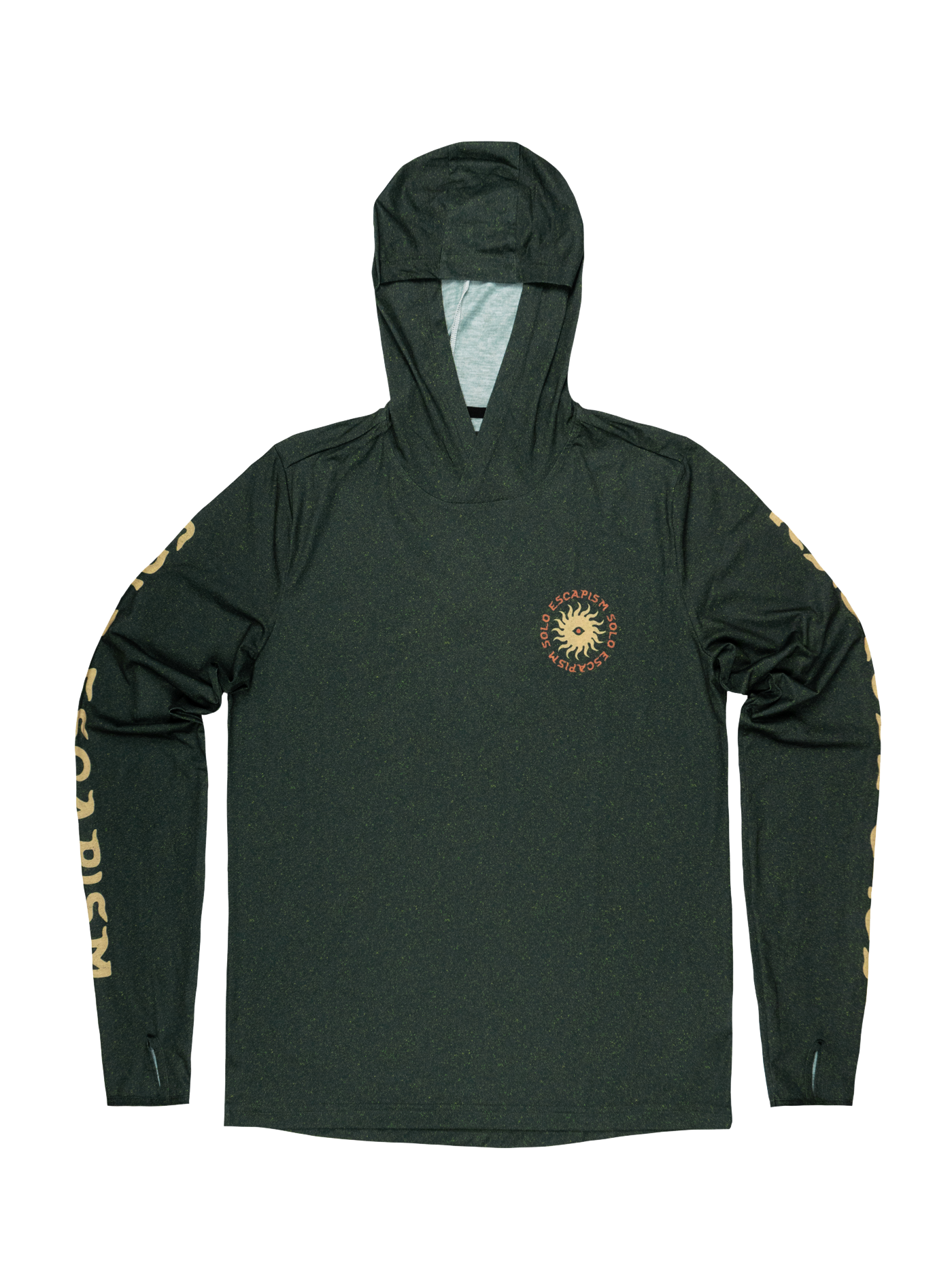 Trail T-Shirt Hoodie - Solo Escapism