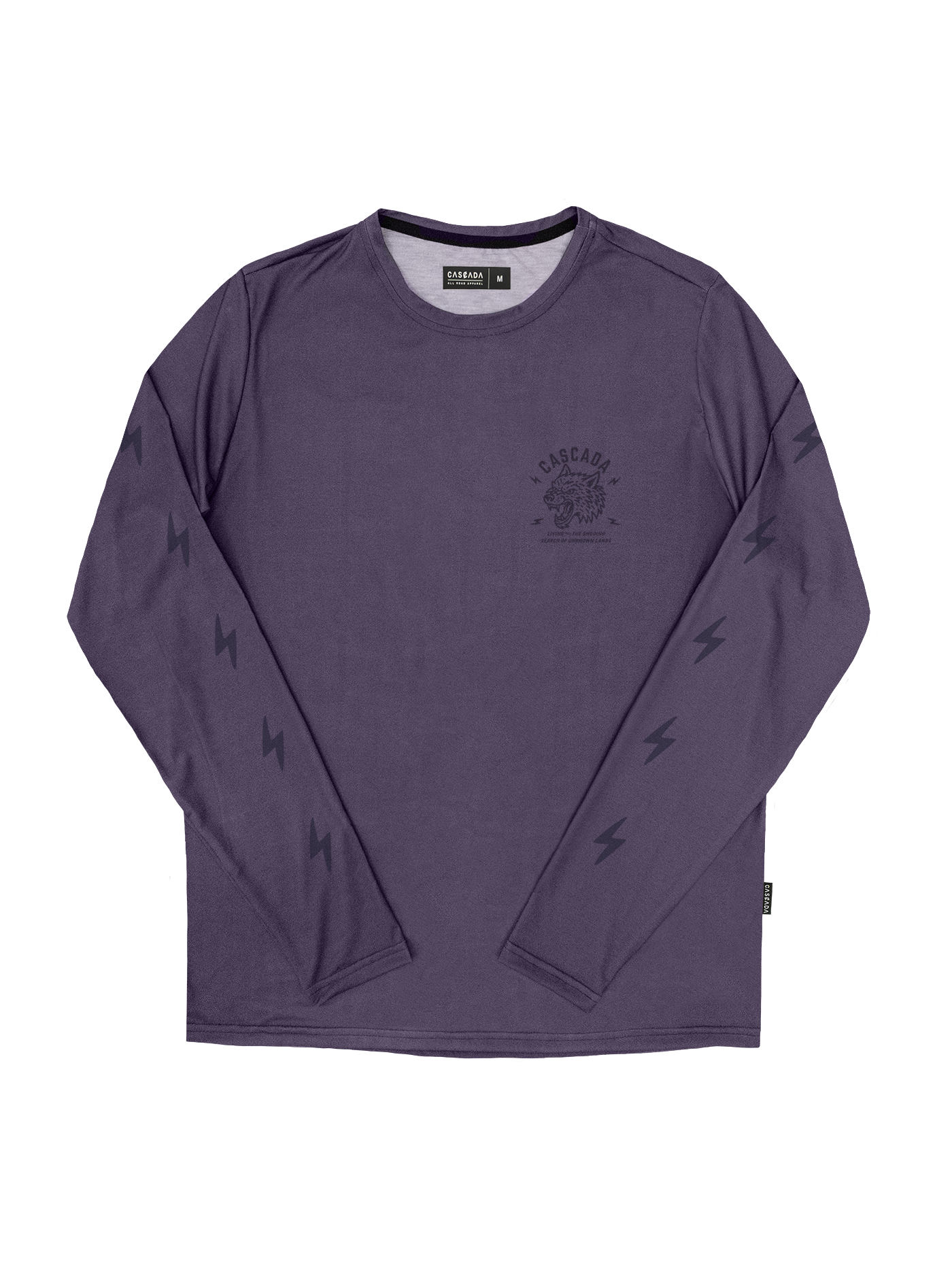 Trail Long Sleeve T-Shirt - Midnight Run - Huckleberry