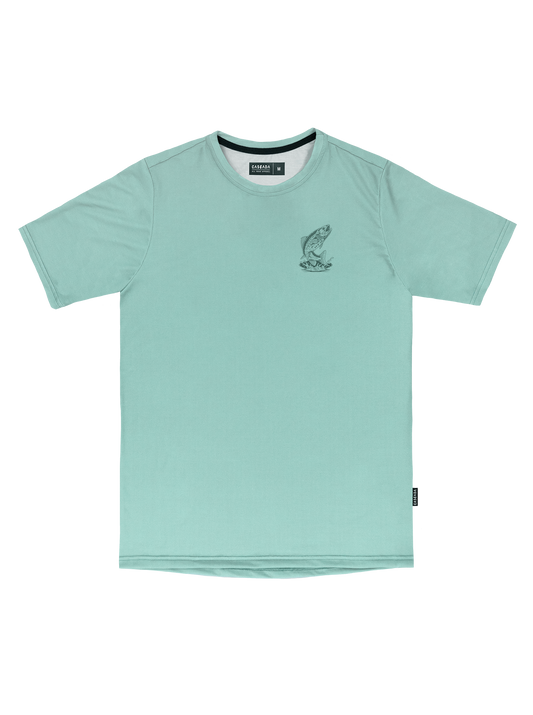 Trail T-Shirt - Loyal To The Waters - Faded Aqua
