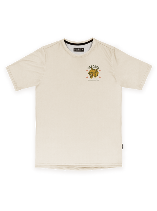 Trail T-Shirt - Midnight Run - Cream