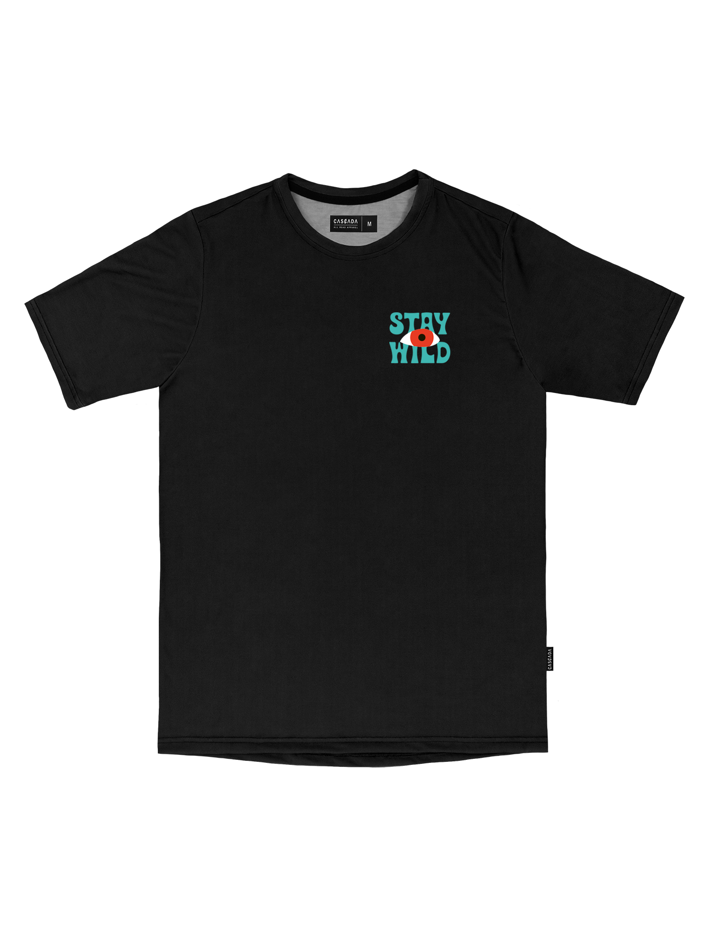Trail T-Shirt - Stay Wild - Black